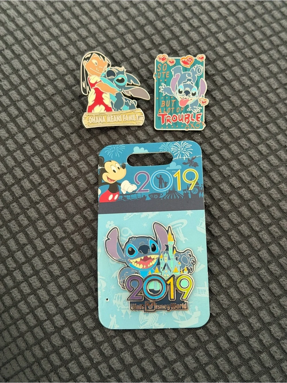 Disney Stitch Enamel Pin Set - Limited edition 2019 Original Orlando Edition
